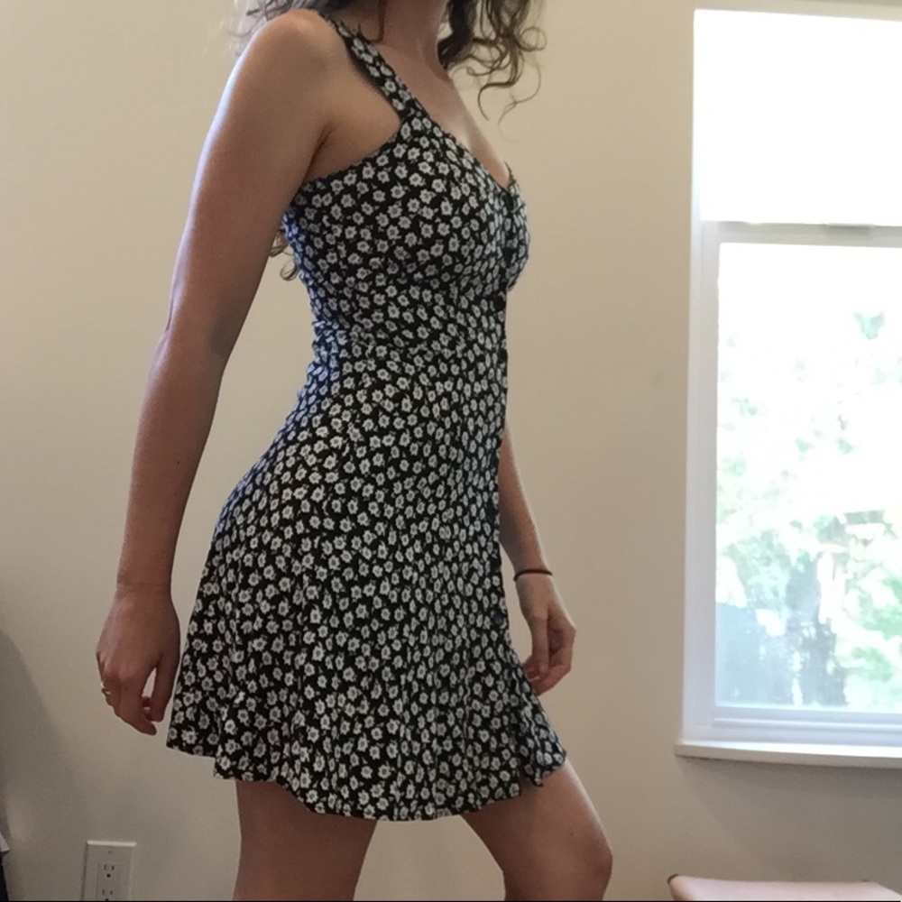 Floral short dress